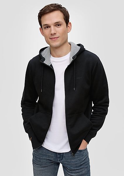 s.Oliver Allwetterjacke Sweatshirt-Jacke mit Kapuze und günstig online kaufen