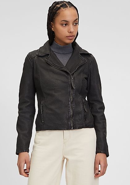 Mauritius Lederjacke GWAnimala mit asymetrischem Reißverschluss, günstig online kaufen