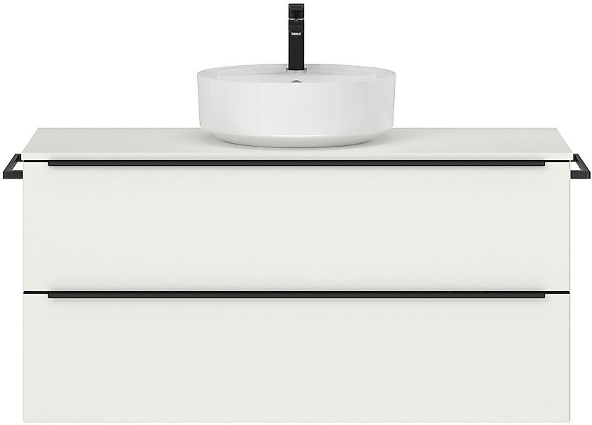 nobilia Badmöbel-Set "Alvene", (1 St., vormontiert, mit Soft-Close), in vie günstig online kaufen