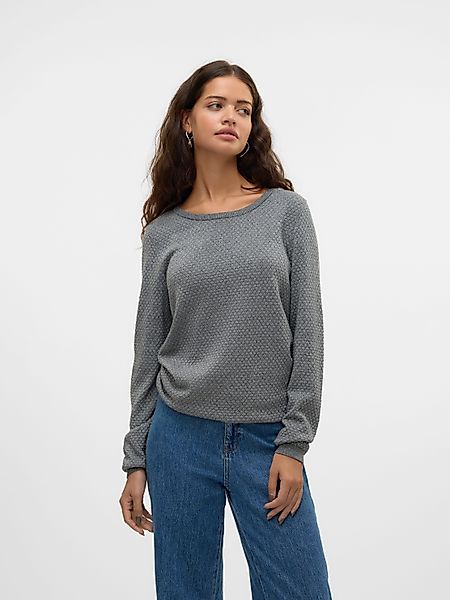 Vero Moda Rundhalspullover VMCARE SHINE LS günstig online kaufen