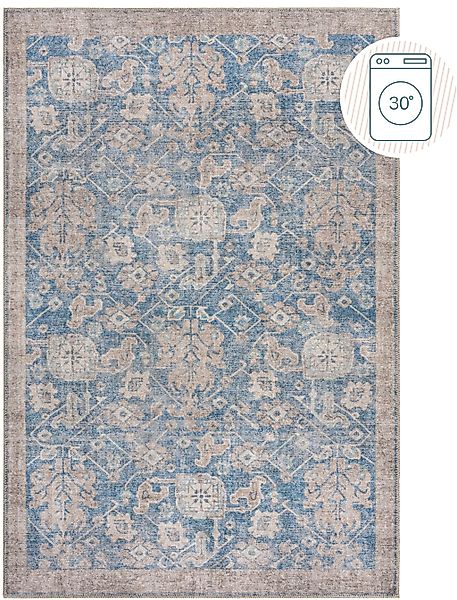 FLAIR RUGS Teppich "Orelia" rechteckig 4 mm Höhe Waschbarer Traditioneller günstig online kaufen