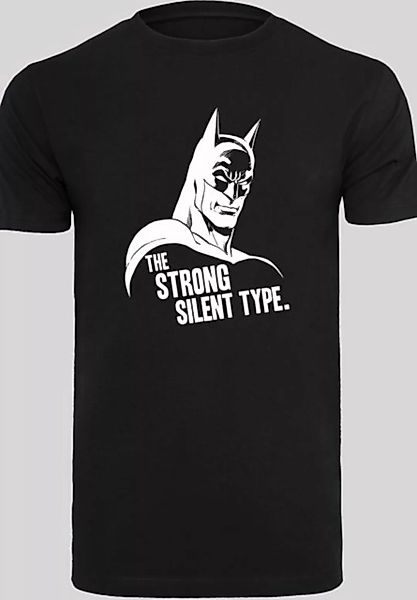 F4NT4STIC Kurzarmshirt F4NT4STIC Herren Batman Strong Silent with T-Shirt R günstig online kaufen