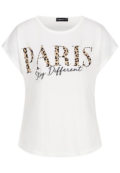CLOUD 5IVE T-Shirt CLOUD 5IVE Cloud 5ive T-Shirt Paris Print (1-tlg) günstig online kaufen