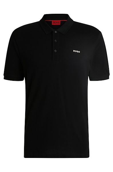 HUGO Poloshirt Regular-Fit Polo mit Logo-Detail günstig online kaufen