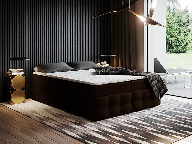 Godre Boxspringbett mit Bettkasten Ewora 4 günstig online kaufen