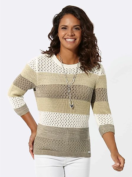 Casual Looks 3/4 Arm-Pullover "Pullover" günstig online kaufen