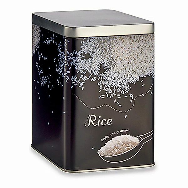 Metalldose Rice Metall (1000 Ml) (10,2 X 15 X 10,2 Cm) günstig online kaufen
