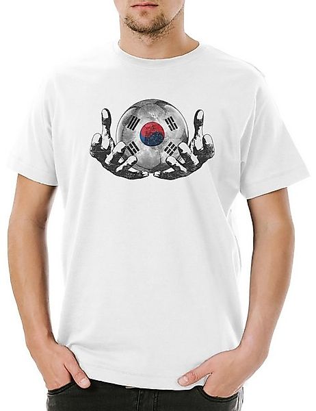 Urban Backwoods Print-Shirt South Korea Football Magic Ball Herren T-Shirt günstig online kaufen