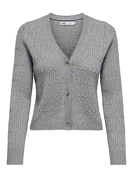 ONLY Strickjacke ONLKATIA LS CABLE V-NECK CARDIGAN CC KNT günstig online kaufen