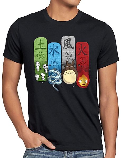 style3 T-Shirt Ghibli Family totoro mononoke günstig online kaufen