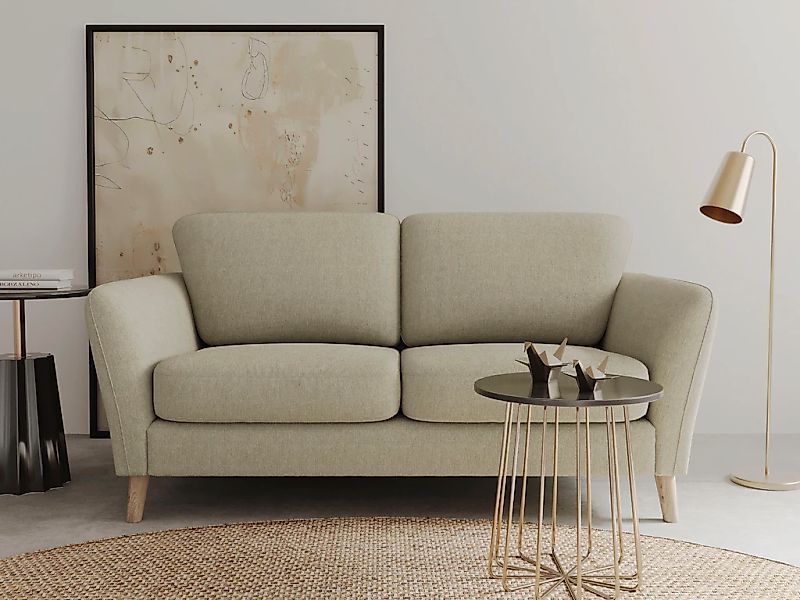 Home affaire 2-Sitzer "MARSEILLE Kompaktsofa 170 cm, Cord, Flachgewebe, Str günstig online kaufen