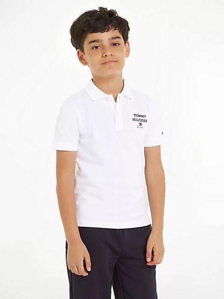 Tommy Hilfiger Poloshirt TH LOGO POLO S/S mit Logostickerei günstig online kaufen