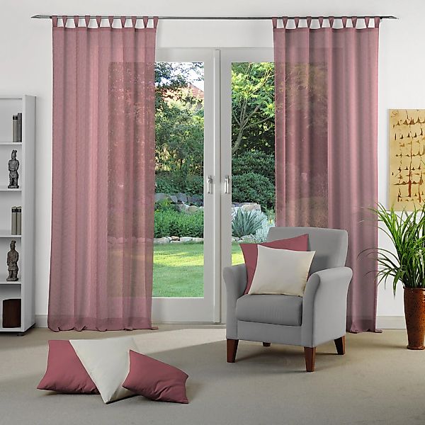 Wirth Vorhang "Sunday" Schlaufen 1 Stk. tlg. günstig online kaufen