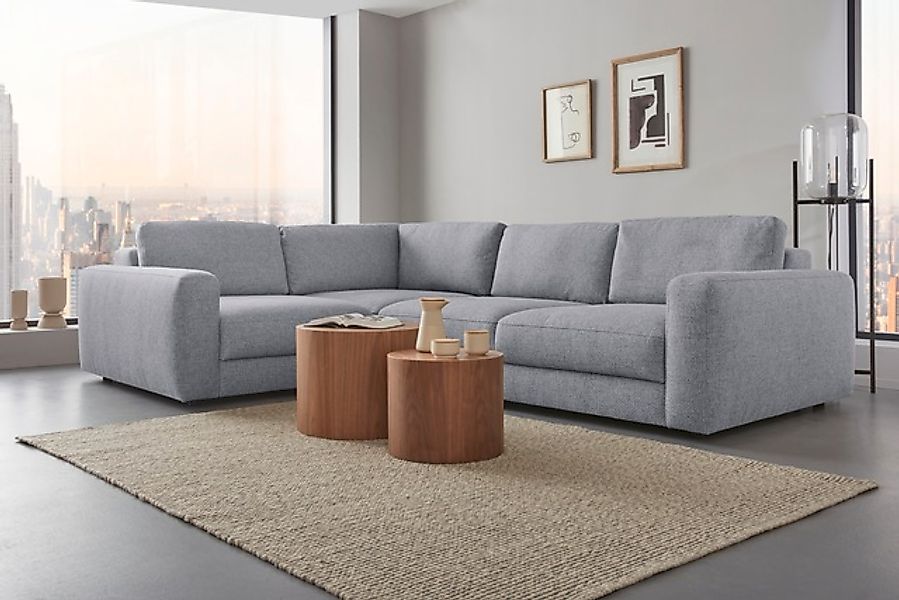 Home affaire Ecksofa »Bloomfield, Breite 304cm, Mega Polsterecke mit viel P günstig online kaufen