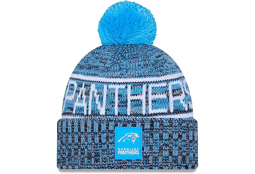 New Era Fleecemütze Bommel SIDELINE Carolina Panthers günstig online kaufen