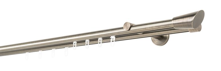 ondeco Gardinenstange Profil Wandabstand 12cm Rag, günstig online kaufen