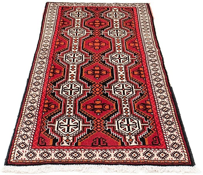 morgenland Orientteppich »Belutsch - 164 x 76 cm - dunkelrot«, rechteckig, günstig online kaufen