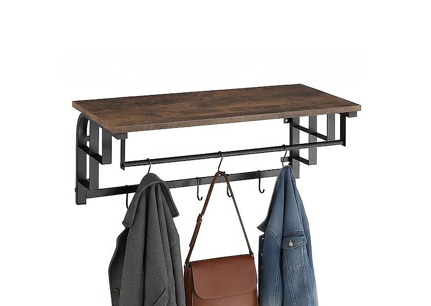 tectake Garderobe Wandgarderobe, 66 x 30 x 27 cm günstig online kaufen