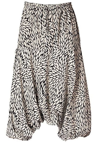 PANASIAM Haremshose Aladinhose Geometrix Haremshose aus 100% grob gewebter günstig online kaufen