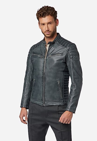 RICANO Lederjacke Cooper Lederjacke im Biker-Stil günstig online kaufen
