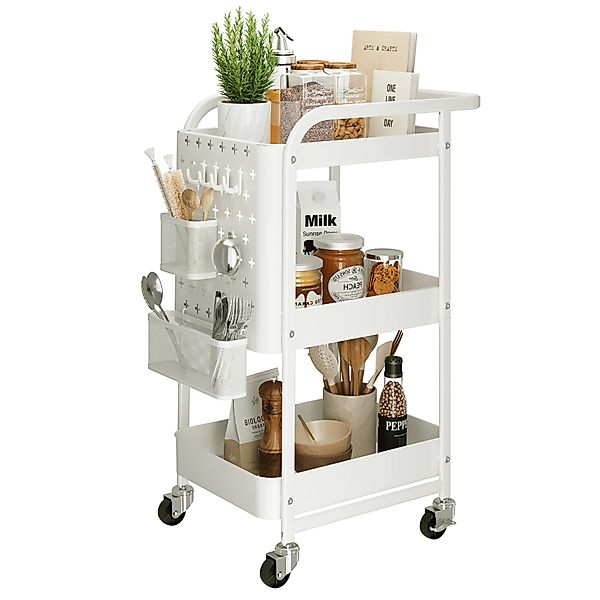 BlingBin Servierwagen mit 3 Ebenen Küchenwagen günstig online kaufen