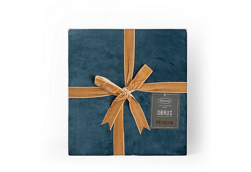 Eurofirany Tischdecke VELVET, Samttischdecke, Servietten, Tischdekoration, günstig online kaufen