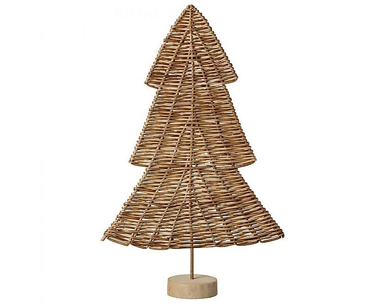 Ib Laursen Dekofigur Ib Laursen Tannenbaum Weidengeflecht (42x66x12cm) günstig online kaufen
