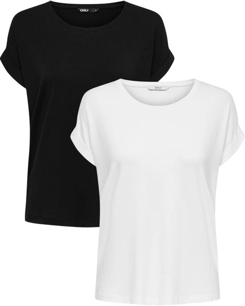 ONLY T-Shirt Stilvolles Basic Shirt mit günstig online kaufen