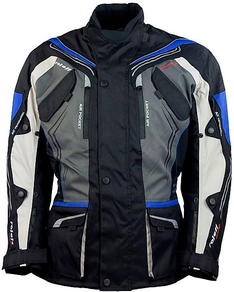 roleff Motorradjacke Turin mit Sicherheitsstreifen günstig online kaufen