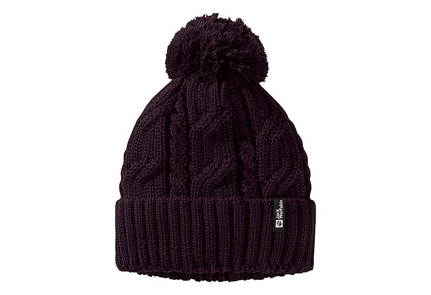 Jack Wolfskin Beanie Pompom Beanie mit Bommel günstig online kaufen