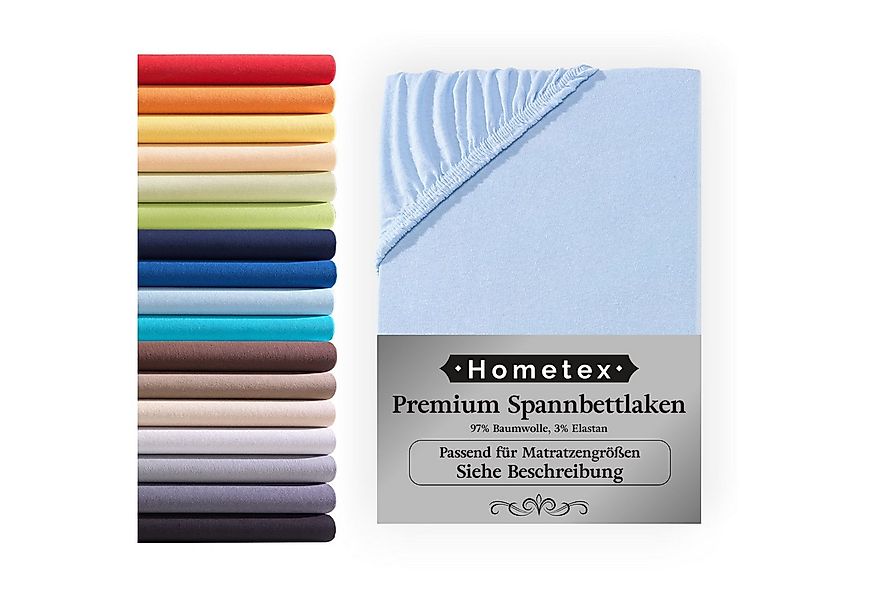 Hometex Premium Textiles Spannbettlaken Premium Boxspringbett Spannbetttuch günstig online kaufen