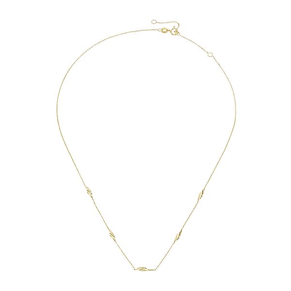 Luigi Merano Collier mit Elementen geschwungen, günstig online kaufen