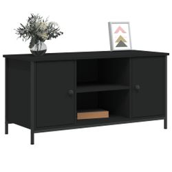 vidaXL TV-Schrank TV-Schrank Schwarz 100x40x50 cm günstig online kaufen