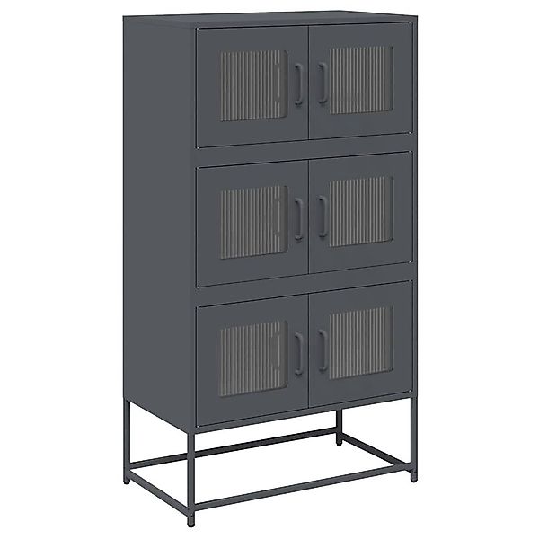 vidaXL Highboard Highboard Anthrazit 68x39x123 cm günstig online kaufen