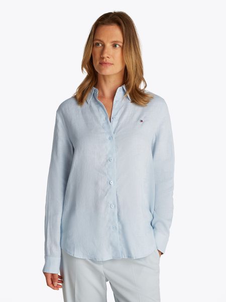 Tommy Hilfiger Hemdbluse ESS LINEN RELAXED günstig online kaufen
