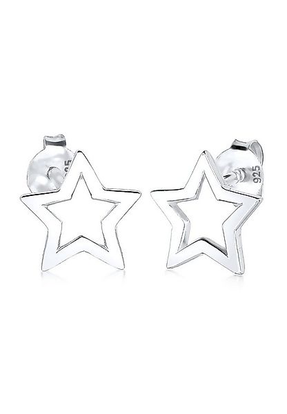 Elli Paar Ohrstecker Stecker Stern Trend Astro 925 Silber, Sterne günstig online kaufen