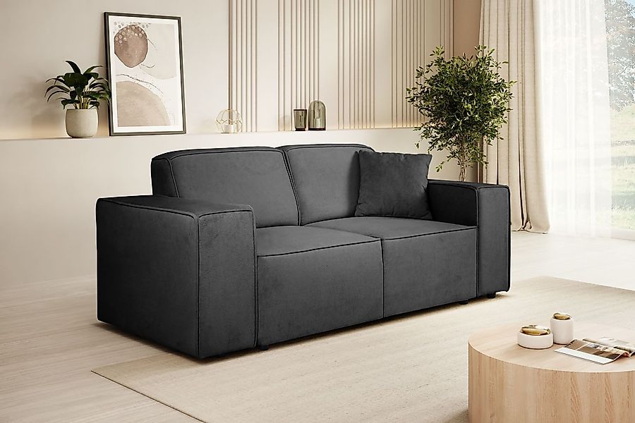 Beautysofa Sofa PEDRO II, 2-Sitzer, ohne günstig online kaufen