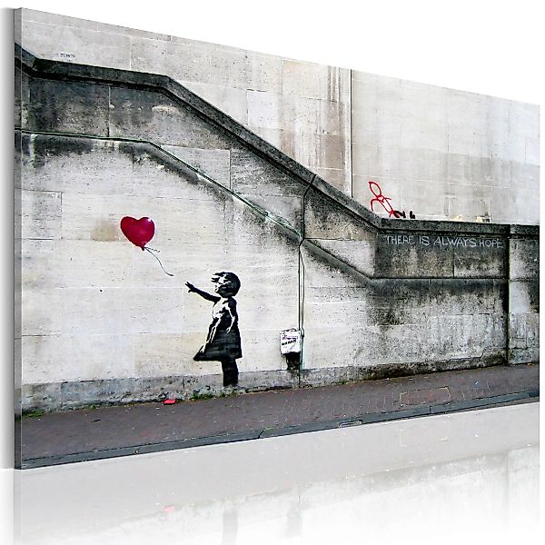 Wandbild - Hoffnung gibt es immer (Banksy) günstig online kaufen