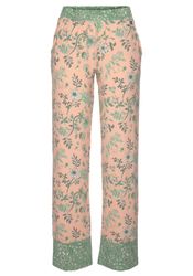 LASCANA Schlafhose im Blumen Allover-Druck günstig online kaufen