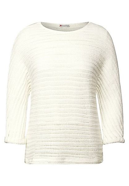 STREET ONE Strickcape STREET ONE / Da.Strick / summer knit look structure s günstig online kaufen