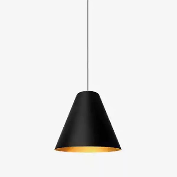 Wever & Ducré Shiek 5.0 LED, Schirm schwarz/gold - Baldachin schwarz , Ausl günstig online kaufen