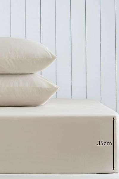 Next Bettlaken Spannbettlaken mit Baumwolle für günstig online kaufen