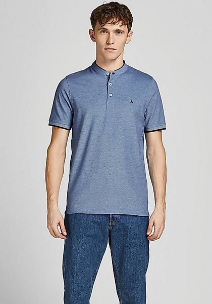 Jack & Jones Kurzarmshirt PAULOS MAO POLO mit kontrastfarbiger Kante am sch günstig online kaufen
