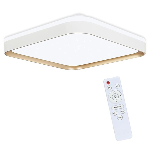ZMH Deckenleuchten Eckige Sternenhimmel-Design 30cm CCT günstig online kaufen