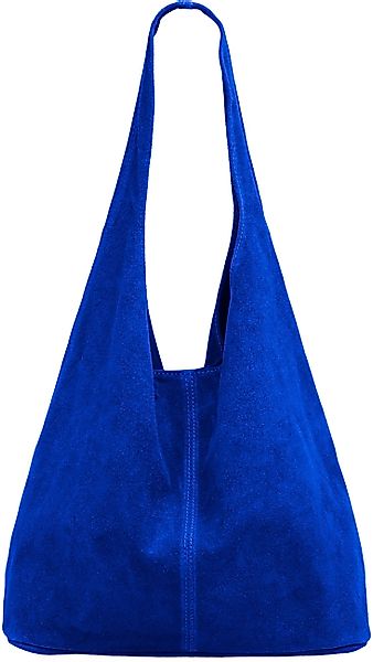 Caspar Schultertasche große Damen Wildleder Tasche günstig online kaufen