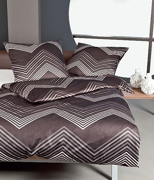 Janine Bettwäsche Janine Messina Mako-Satin Bettwäsche günstig online kaufen