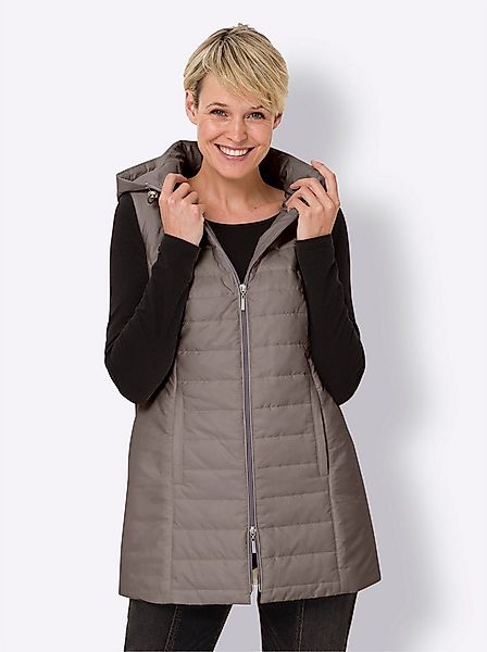 Sieh an! Jerseyweste Longweste . günstig online kaufen