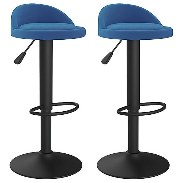 vidaXL Barhocker Barhocker 2 Stk. Blau günstig online kaufen