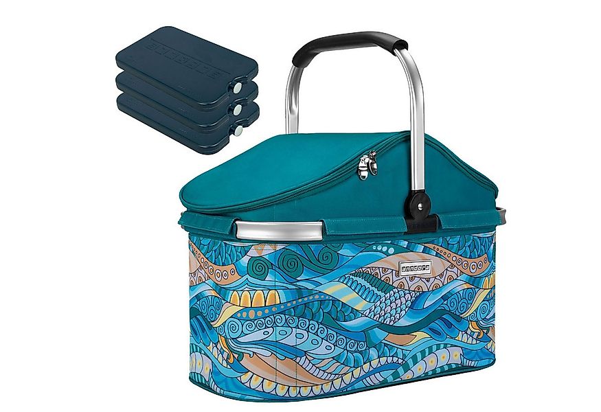 anndora Einkaufskorb thermo Shopper Kühlkorb mit Kühlakkus, 25 l, isolierte günstig online kaufen