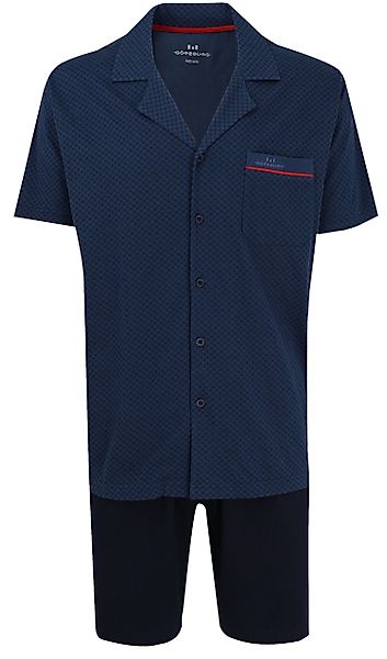 GÖTZBURG Pyjama geknöpft kurz Baumwolle auch günstig online kaufen